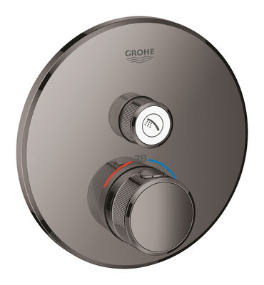 Grohe Grohtherm SmartControl Tek valfli akış kontrollü, ankastre termostatik duş bataryası - 29118A00 - 1