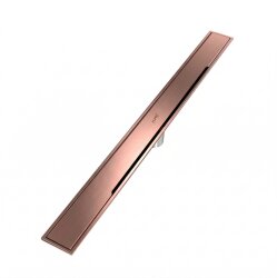 Hüppe Galata A Duş Kanalı 60 cm, Rose Gold, Yandan Çıkışlı - 47H00210000PB014 - Hüppe
