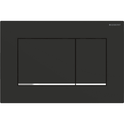 Geberit Kumanda Kapağı Sigma30 - Çift Basmalı Mat Siyah / Parlak / Mat Siyah - 115.883.14.1 - 1