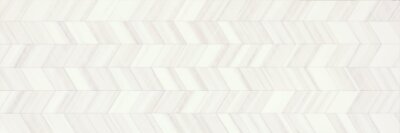Seranit 30x90 Purity Chevron Beyaz Dekor Parlak 1.Kalite - 1