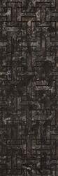 Seranit 40x120 Antique House Antrasit Dekor Parlak 1.Kalite - 1