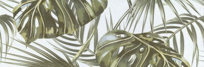 Seranit 40x120 Mirage Flower 2 Beyaz Dekor Mat 1.Kalite - 1