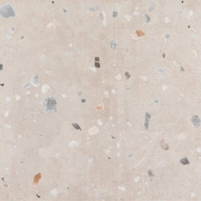 Seranit 60x60 Terrazo Flake Krem Fon Mat 1.Kalite - 1