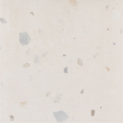 Seranit 60x60 Terrazo Flake Beyaz Fon Mat 1.Kalite - 1