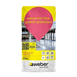 Weber Kol Flex Granit Premium Beyaz 25 kg - Weber